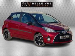 Red/black Used 2017 Toyota Yaris Design Hatchback | £8,995 (Fair price)