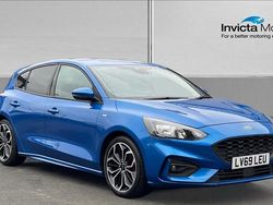 Blue Used 2019 Ford Focus ST-Line Hatchback | £16,500 (A bit pricey)
