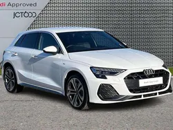 White Used 2025 Audi A3 e-tron S-Line Hatchback | £29,257 (Fair price)