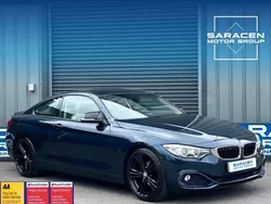 Blue Used 2014 BMW 420 Sport Line Coupe | £10,795 (Fair price)