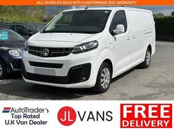 White Used 2022 Vauxhall Vivaro Sportive Van | £11,250 (Fair price)