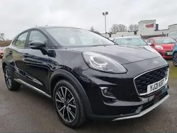 Black Used 2021 Ford Puma Titanium SUV | £12,699 (Good price)