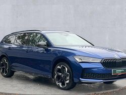 Cobalt blue metallic Used 2025 Skoda Superb SportLine Estate | £42,650