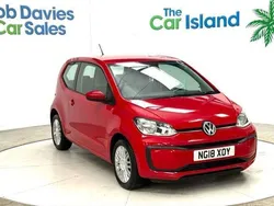 Red Used 2018 VW up! move up! Hatchback | £7,550 (Fair price)