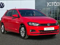 Red Used 2020 VW Polo SE Hatchback | £12,445 (Fair price)
