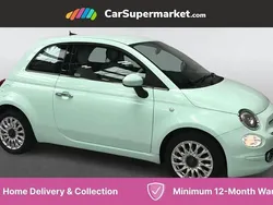 Green Used 2019 Fiat 500 Lounge Hatchback | £7,497 (Fair price)