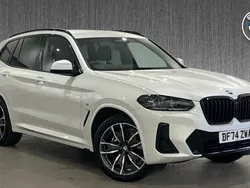 White Used 2024 BMW X3 M Sport SUV | £46,499 (Expensive)