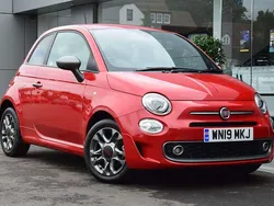 Red Used 2019 Fiat 500 S Hatchback | £6,295 (A bit pricey)
