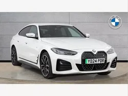 White Used 2024 BMW i4 M Sport Sedan | £38,993 (Fair price)
