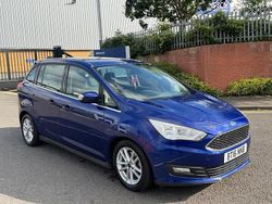 Blue Used 2016 Ford Grand C-Max Zetec MPV | £4,995 (Fair price)