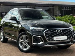 Black Used 2024 Audi Q5 Sportback S-Line SUV | £38,980 (Super price)