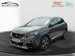 Grey Used 2019 Peugeot 3008 Allure SUV | £14,295 (Fair price)