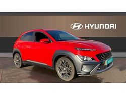 Red Used 2022 Hyundai Kona Premium SUV | £16,365 (A bit pricey)