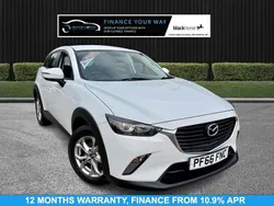 White Used 2016 Mazda CX-3 SUV | £8,995 (Good price)