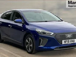 Blue Used 2019 Hyundai Ioniq Premium SE Sedan | £12,461 (Fair price)