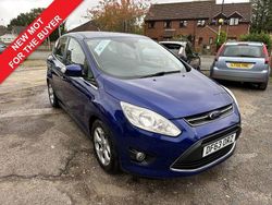 Blue Used 2014 Ford C-MAX Zetec MPV | £3,495 (Fair price)