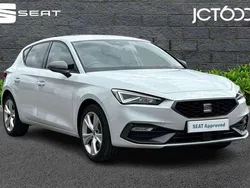 White Used 2021 Seat Leon FR Hatchback | £18,650 (A bit pricey)
