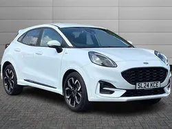 Frozen white Used 2024 Ford Puma ST-Line X Hatchback | £19,100 (Fair price)