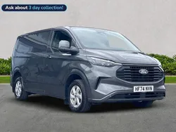 Grey Used 2024 Ford Transit Custom Limited Van | £30,019 (A bit pricey)