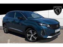 Blue Used 2022 Peugeot 3008 GTi SUV | £17,616 (Fair price)