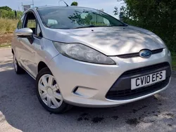 Silver Used 2010 Ford Fiesta Hatchback | £1,395 (Good price)