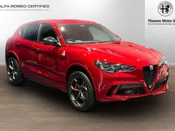 Red New 2024 Alfa Romeo Stelvio Quadrifoglio SUV | £76,995