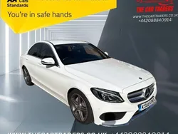 White Used 2016 Mercedes C220 AMG line Sedan | £11,188 (Fair price)