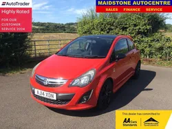 Red Used 2014 Vauxhall Corsa Edition Hatchback | £4,695 (Fair price)