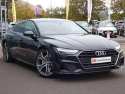 Blue Used 2018 Audi A7 S-Line Hatchback | £25,999 (A bit pricey)