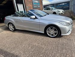 Silver Used 2012 Mercedes E250 Cabriolet | £6,395 (Fair price)