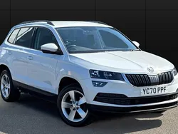 White Used 2020 Skoda Karoq SE SUV | £13,495 (Good price)