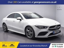 White Used 2020 Mercedes CLA200 AMG line Coupe | £19,500 (Fair price)