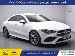 White Used 2020 Mercedes CLA200 AMG line Coupe | £19,000 (Good price)
