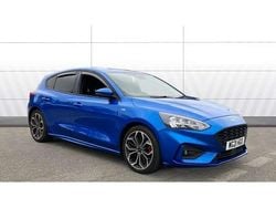 Blue Used 2021 Ford Focus ST-Line X Hatchback | £16,153 (Fair price)