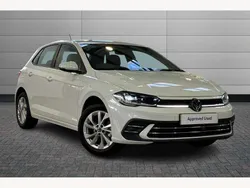 Purewhite New 2024 VW Polo Style Hatchback | £17,991 (Good price)