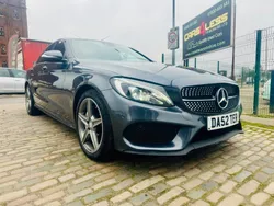 Grey Used 2014 Mercedes C220 AMG line Sedan | £10,995
