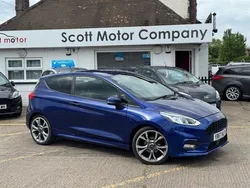 Blue Used 2017 Ford Fiesta ST-Line Hatchback | £6,999 (Fair price)