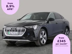 Black Used 2022 Audi e-tron S-Line SUV | £23,864 (Fair price)