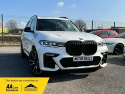 White Used 2021 BMW X7 M Sport SUV | £50,495 (Super price)