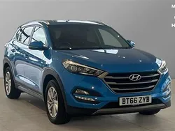 Blue Used 2016 Hyundai Tucson SE SUV | £10,407 (Fair price)