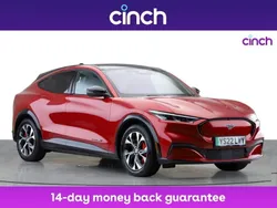 Red Used 2022 Ford Mustang Mach-E Extended Range SUV | £28,699 (Good price)