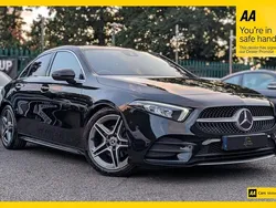 Black Used 2019 Mercedes A180 AMG Line Premium Sedan | £17,438 (Fair price)