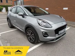 Silver Used 2022 Ford Puma Titanium Hatchback | £15,895 (Good price)
