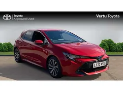Red Used 2022 Toyota Corolla Design Hatchback | £18,595 (Fair price)
