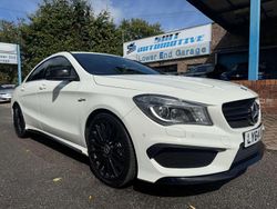 White Used 2014 Mercedes CLA45 AMG AMG Coupe | £14,495 (Fair price)