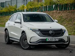 White Used 2019 Mercedes EQC400 AMG Line Premium Plus SUV | £26,250 (Expensive)