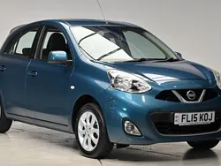 Blue Used 2015 Nissan Micra Acenta Hatchback | £6,280 (A bit pricey)