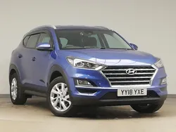 Blue Used 2018 Hyundai Tucson SE SUV | £11,498 (Fair price)