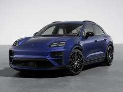 Gentian blue metallic Used 2024 Porsche Macan Turbo SUV | £93,000
