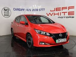 Red Used 2022 Nissan Leaf Acenta Hatchback | £11,488 (Fair price)